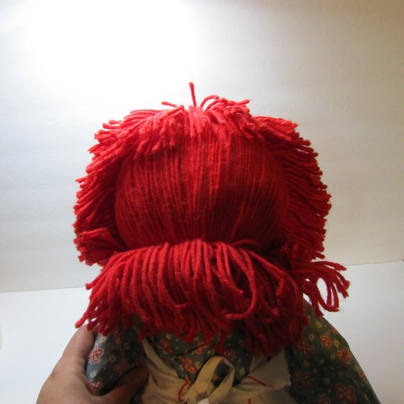 vintage Raggedy Ann stuffed doll by Applause with Parent's Guide book set - Picture 6 of 16